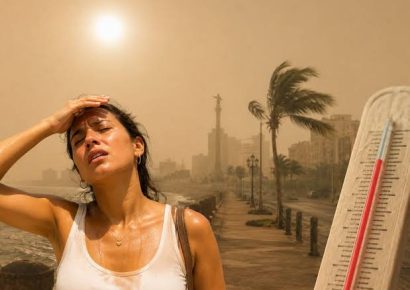 Onda tropical y polvo del Sahara marcarán el clima del sábado