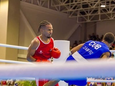 Junior Alcántara conquista oro en los 55 kg del boxeo