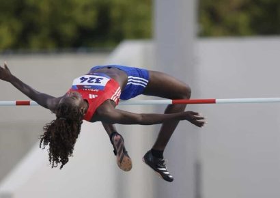 Marysabel Senyú revalida oro en salto alto