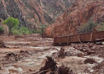 Inundación repentina en el Gran Cañón de EE.UU. deja un muerto y 15 desaparecidos