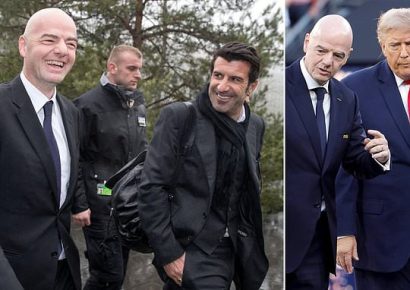 Luis Figo pide la renuncia de Gianni Infantino, presidente de la FIFA