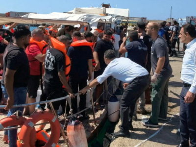 Zozobra ferry con 270 personas frente a las costas del norte de Chipre