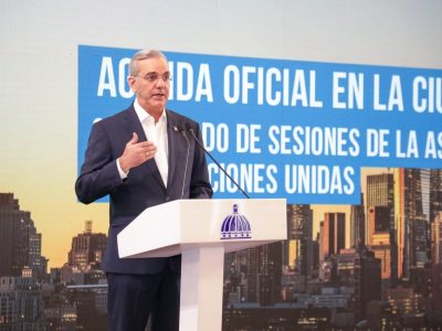 Abinader inicia agenda en Nueva York con discurso en la ONU y encuentros empresariales