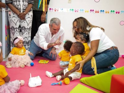 Presidente Luis Abinader fortalece atención a la primera infancia con inauguración del Caipi Canastica en San Cristóbal