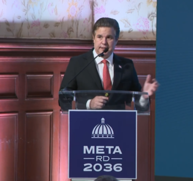 Abinader encabeza lanzamiento internacional de Meta RD 2036