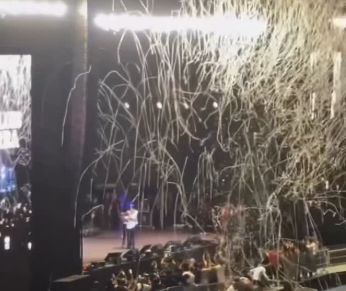 Dos fotógrafos resultan heridos en concierto de Ramón Orlando
