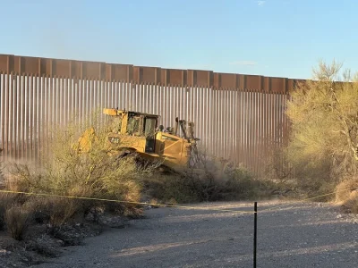 Avanza en Arizona la construcción de un nuevo muro fronterizo pese al rechazo indígena