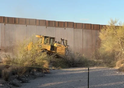 Avanza en Arizona la construcción de un nuevo muro fronterizo pese al rechazo indígena