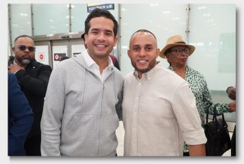 Omar Fernández inicia agenda en España con recibimiento de la Fuerza del Pueblo