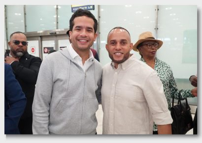 Omar Fernández inicia agenda en España con recibimiento de la Fuerza del Pueblo
