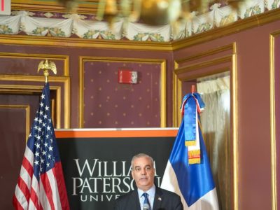 Abinader es distinguido con la Medalla Presidencial de William Paterson University