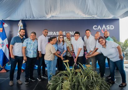 Caasd inicia saneamiento de cañada Santa Clara y obras en Capotillo