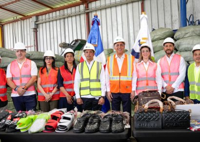 Aduanas destruye más de 253 mil productos falsificados y reporta más de 7 millones retenidos