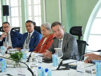 Canciller Bisonó lidera primera reunión para poner en marcha el Decreto núm. 166-26 sobre Puertos Secos Fronterizos