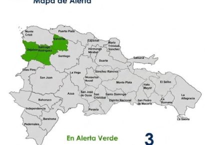 COE mantiene alerta verde en tres provincias por onda tropical
