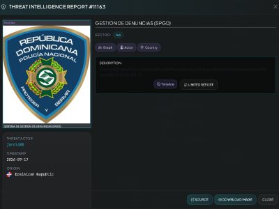 Detectan presunta filtración de datos en el sistema de quejas de la Policía Nacional