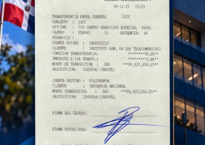 Guido Gómez Mazara publica transferencia de RD$59.9 millones para fortalecer sistema de alertas del 9-1-1