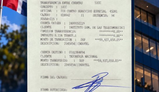Guido Gómez Mazara publica transferencia de RD$59.9 millones para fortalecer sistema de alertas del 9-1-1