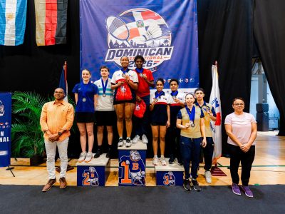 RD logra siete podios en el Dominican International de Bádminton