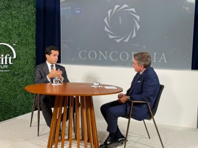 Omar Fernández expone en el Concordia Summit 2026 sobre la crisis de Haití y la migración irregular