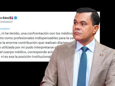 Elías Báez: «Respeto al cuerpo médico, cero tolerancia a prácticas indebidas»