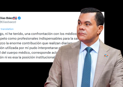Elías Báez: «Respeto al cuerpo médico, cero tolerancia a prácticas indebidas»