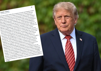 Trump anuncia acuerdo con Dinamarca y Groenlandia para control permanente de seguridad en la isla