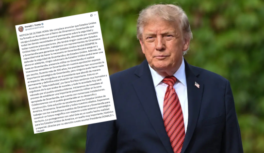 Trump anuncia acuerdo con Dinamarca y Groenlandia para control permanente de seguridad en la isla