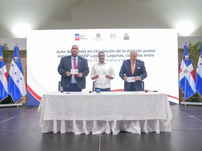 RD y Honduras celebran 102 años de relaciones con emisión postal conjunta