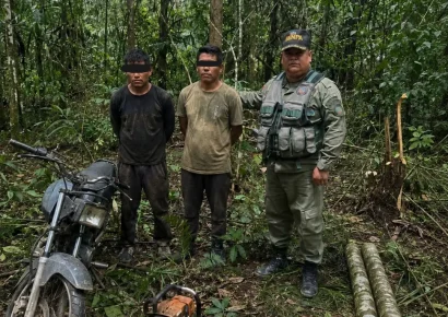 SENPA intensifica operativos contra delitos ambientales y retiene vehículos y equipos