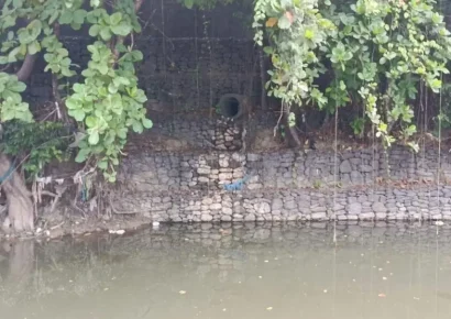SENPA inspecciona río San Marcos tras alerta por presunto vertido de aguas residuales