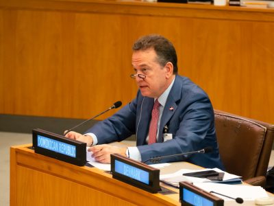 Canciller Bisonó respalda prórroga de la GSF en Haití