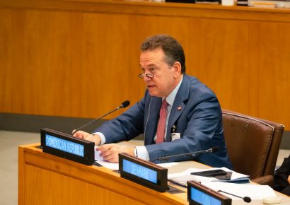 Canciller Bisonó respalda prórroga de la GSF en Haití