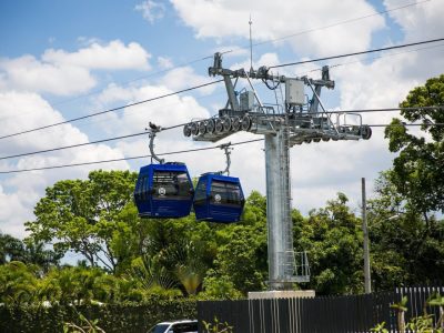 Teleférico de Los Alcarrizos permanece fuera de servicio por trabajos de mantenimiento