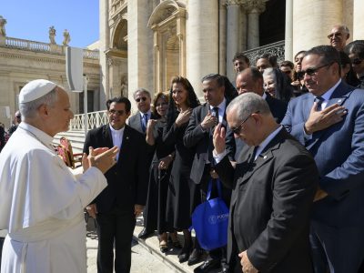 Papa León XIV recibe en Roma a la Junta de Directores de la PUCMM