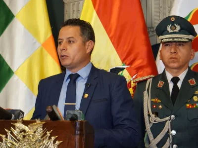 Vicepresidente boliviano denuncia a primera dama y consultor argentino por presuntas influencias