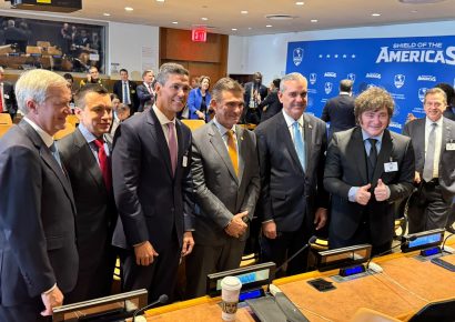 Abinader participa en Escudo de las Américas junto a Trump y líderes regionales