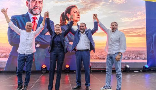 Carolina Mejía suma respaldo de Eligio Jáquez y amplía estructura de su proyecto presidencial