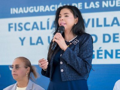 Yeni Berenice inaugura fiscalía y unidad contra violencia en Villa Altagracia