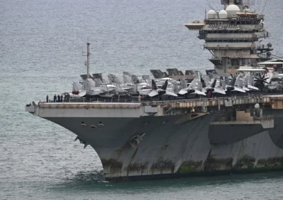 Portaviones USS Abraham Lincoln llega a Tailandia tras 286 días en alta mar