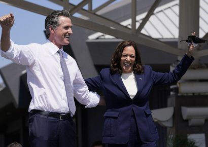 Gavin Newsom no buscará la Presidencia si Kamala Harris compite en 2028