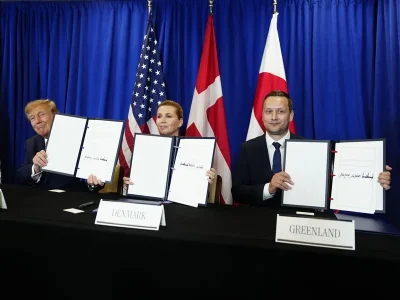 Estados Unidos, Dinamarca y Groenlandia sellan en la ONU acuerdo de seguridad