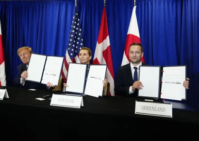 Estados Unidos, Dinamarca y Groenlandia sellan en la ONU acuerdo de seguridad