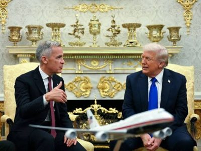 Mark Carney revela que Trump bromeó con que podrían dispararle si entraba a la Casa Blanca