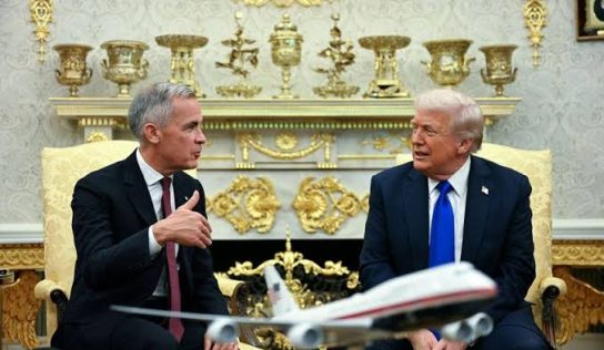 Mark Carney revela que Trump bromeó con que podrían dispararle si entraba a la Casa Blanca