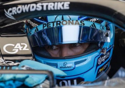 Russell domina ensayos libres en Monza