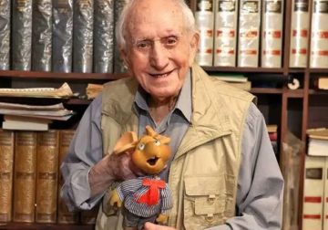Muere a los 100 años Peppino Mazzullo, voz de Topo Gigio