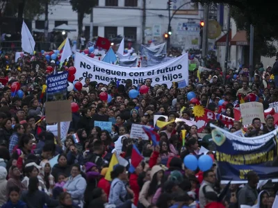 Organizaciones sociales convocan protestas contra el Gobierno de Daniel Noboa en Ecuador