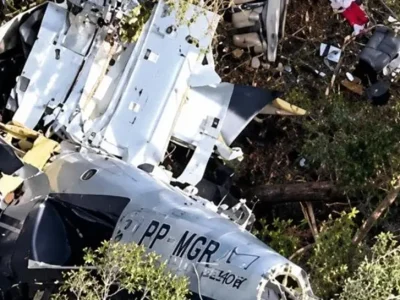Helicóptero cae en Brasil: mueren cantante Rick y empresario ligado a Neymar