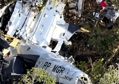 Helicóptero cae en Brasil: mueren cantante Rick y empresario ligado a Neymar